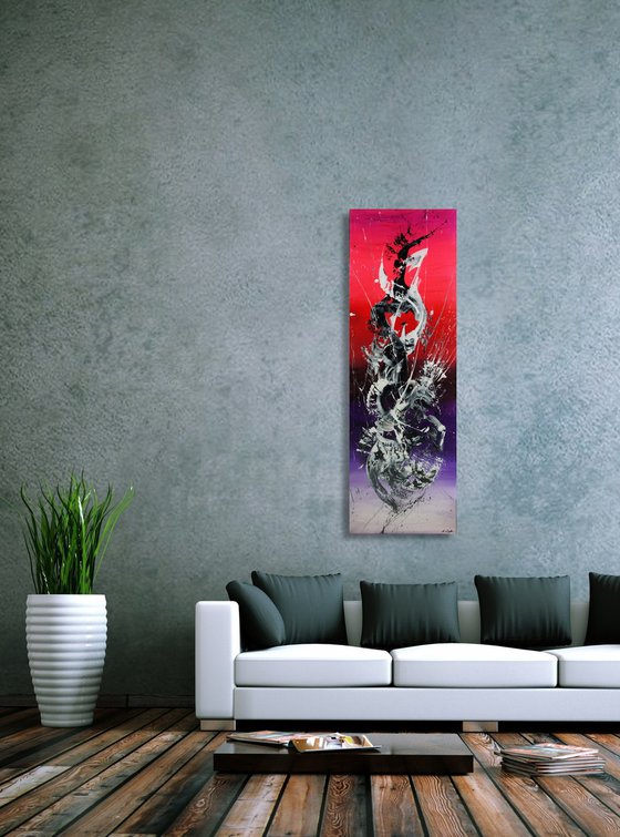 Spirits Rising VI (Spirits Of Skies 075072) (50 x 150 cm) XXL vertical (20 x 60 inches)