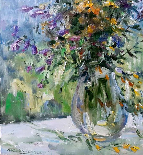 Lilacs in a vase