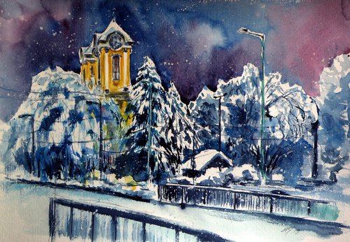 Winter in hometown II by Kovács Anna Brigitta