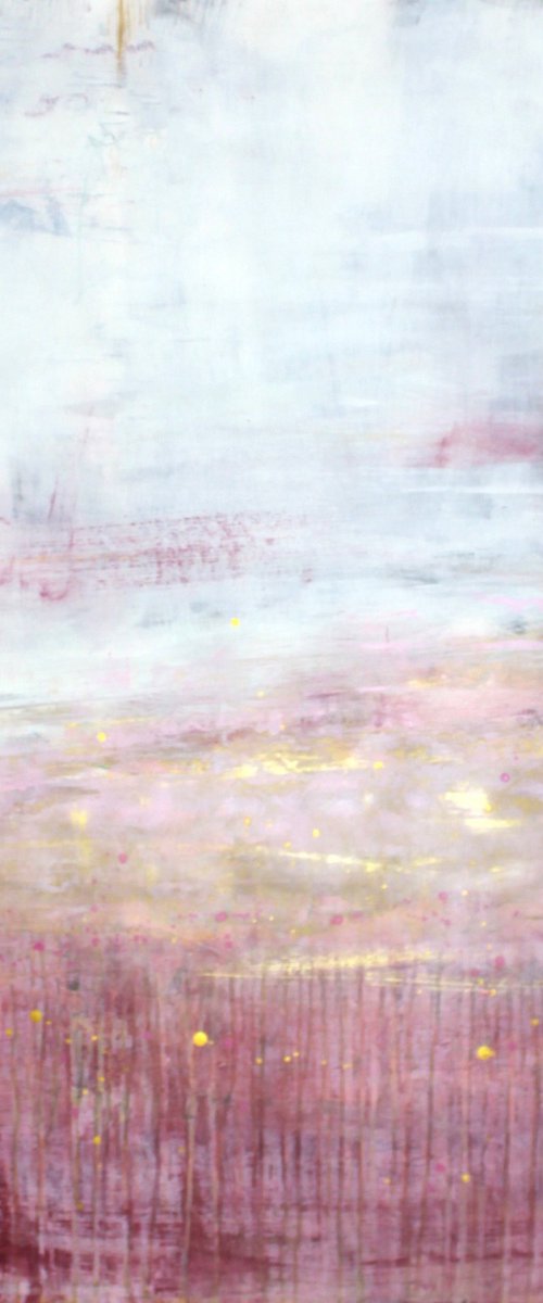 Pink landscape by Laura Spring