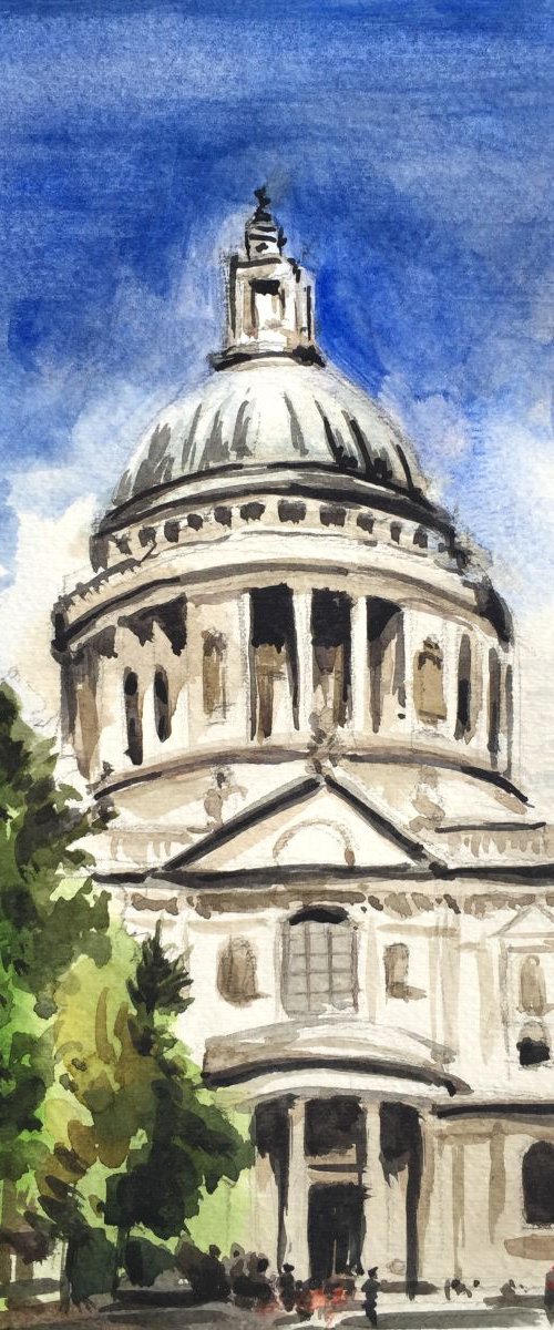 St Paul's Cathedral - London by Joseph Peter D'silva