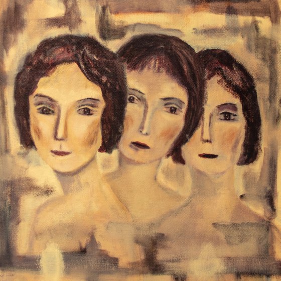 Study of three women XCII