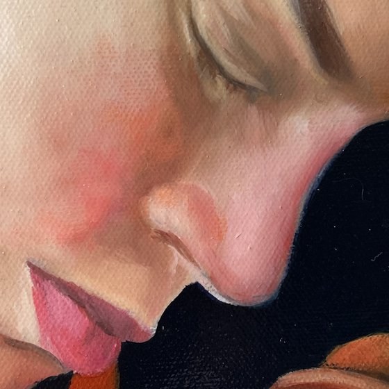 The Checkmate Original Oil Painting