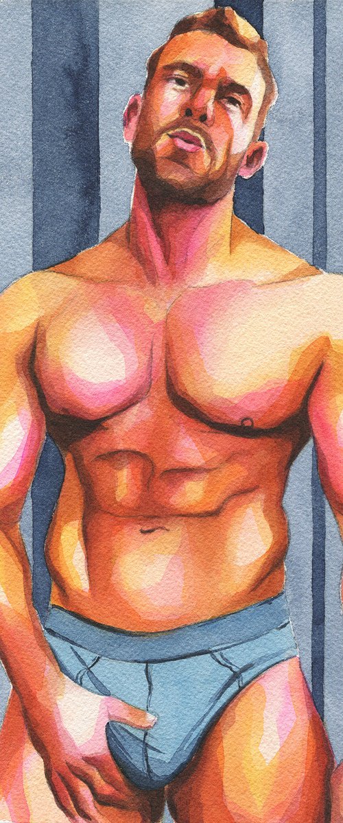 Male nude by Goodvin Nerko