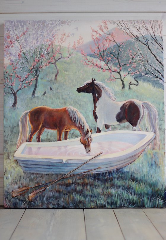 The Garden of Horses and Boats