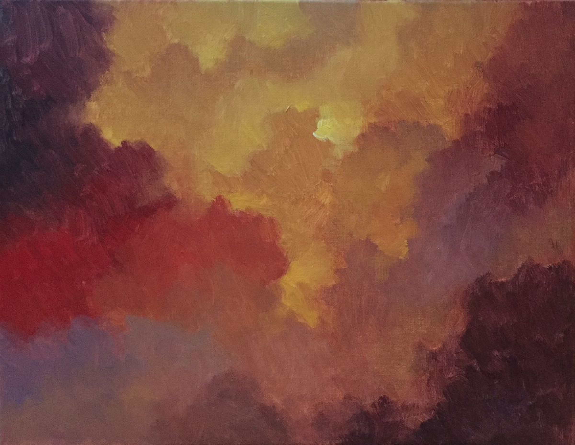 Abstract Sunset On The Butte By Rod Norman Artfinder