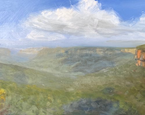 Blue mountains - Govetts Leap panorama by Shelly Du
