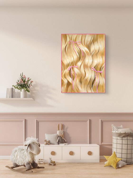 Blonde waves