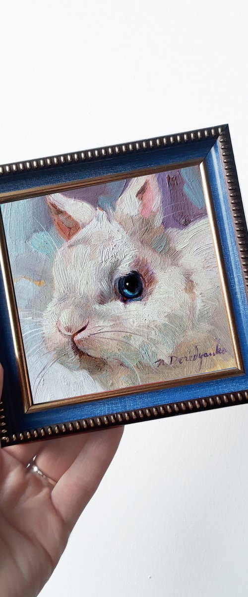 Funny rabbit by Nataly Derevyanko