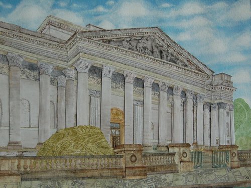 The Fitzwilliam Museum, Cambridge by Beth lievesley