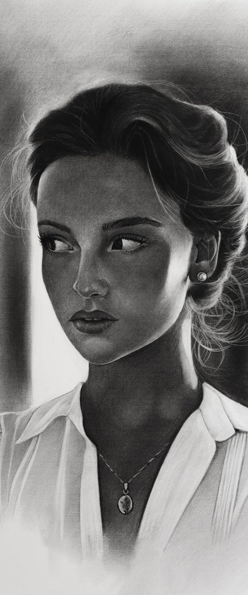 Woman Portrait No. 28 by Mariam Darchiashvili