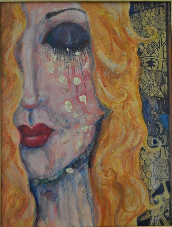 Homage to Klimt : Blue