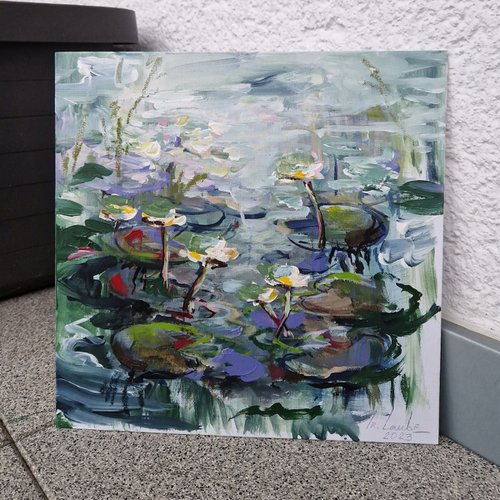 Water lilies 2 by Irina Laube