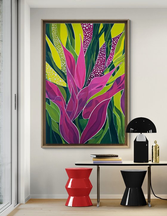 Tropical Leaves Dance #6