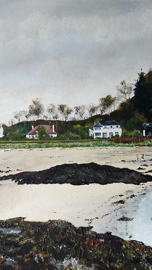 Ganavan Bay Oban Scotland by Stephen Murray