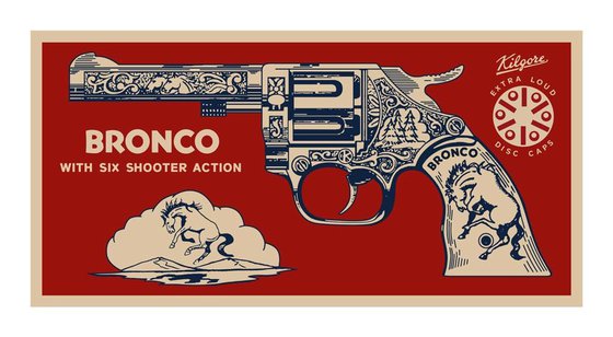 Bronco Cap Gun