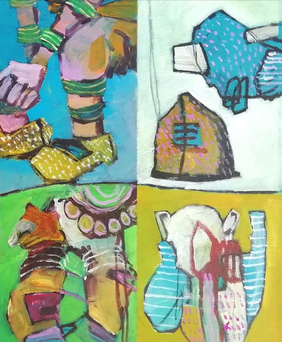 Abstract fragments 12