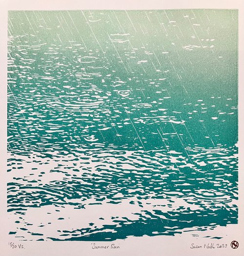 Summer Rain (version 2) by Susan Noble