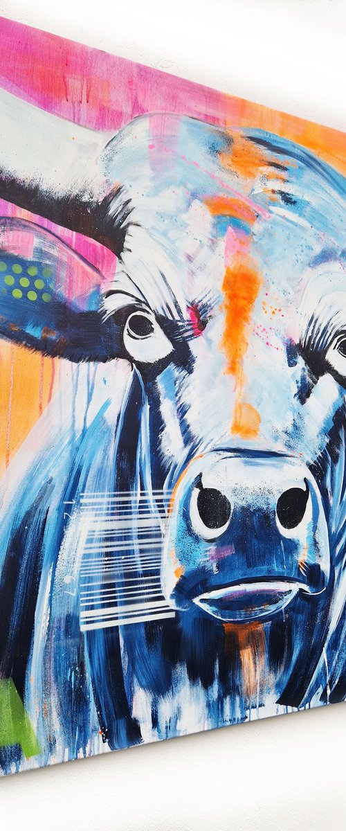 Bull #10 by Stefanie Rogge