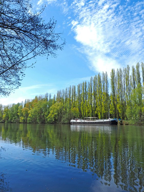 Auvers-sur-Oise au printemps 2