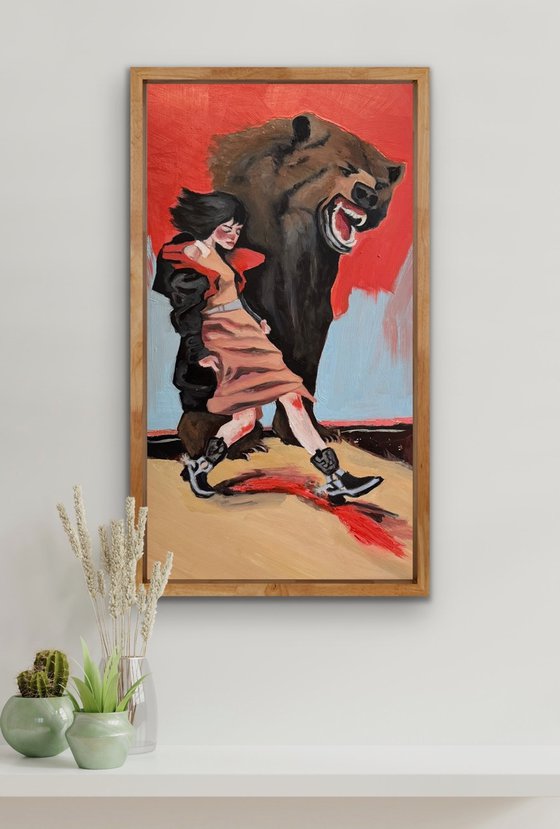 A Bear's Sharp Eyes