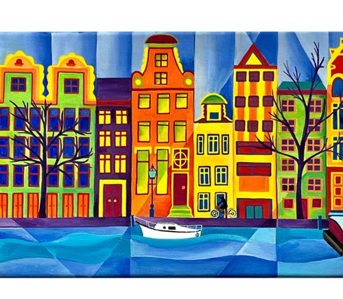 Colourful Amsterdam by Tiffany Budd