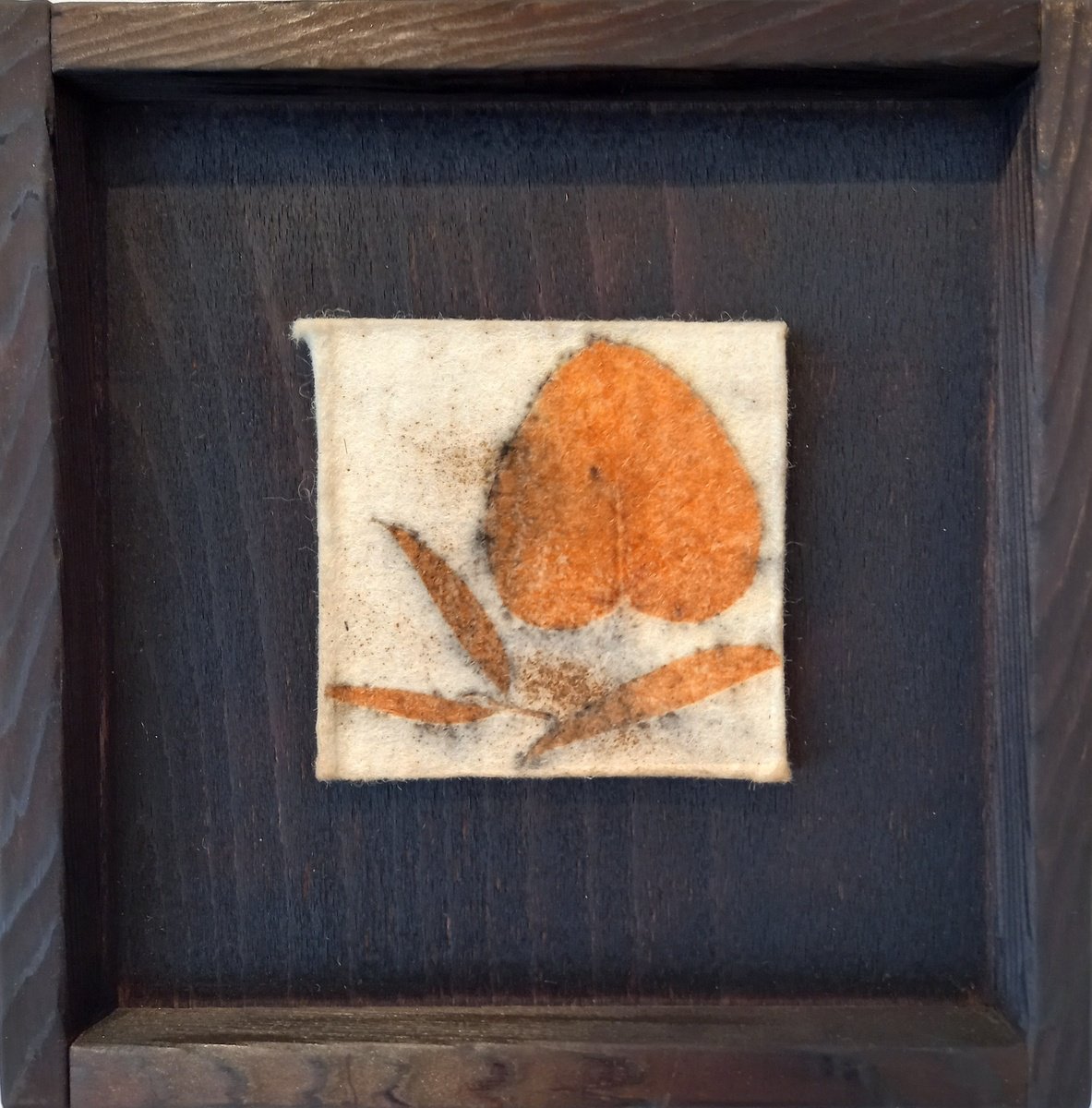 Botanical Print By Irina Goleva, 9 X 9, Elements Lv, Original Artwork