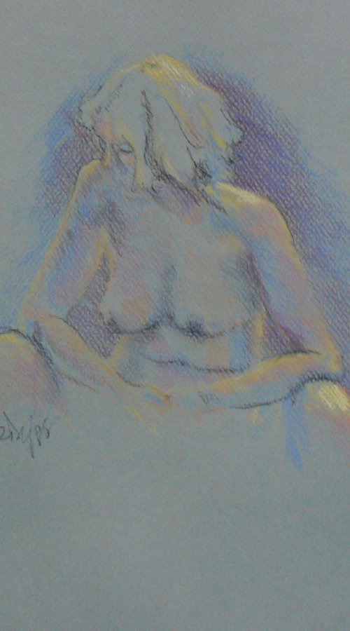 Ruth - seated by Louise Diggle