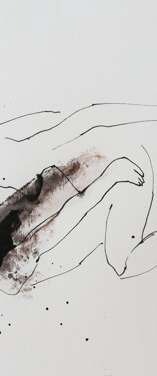 Lovers**Erotic Drawing* by Jelena Djokic