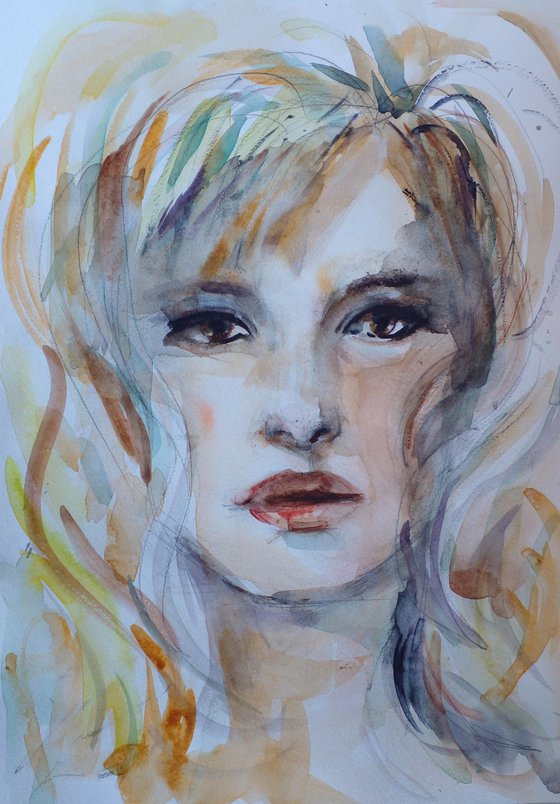 Monica Vitti Portrait