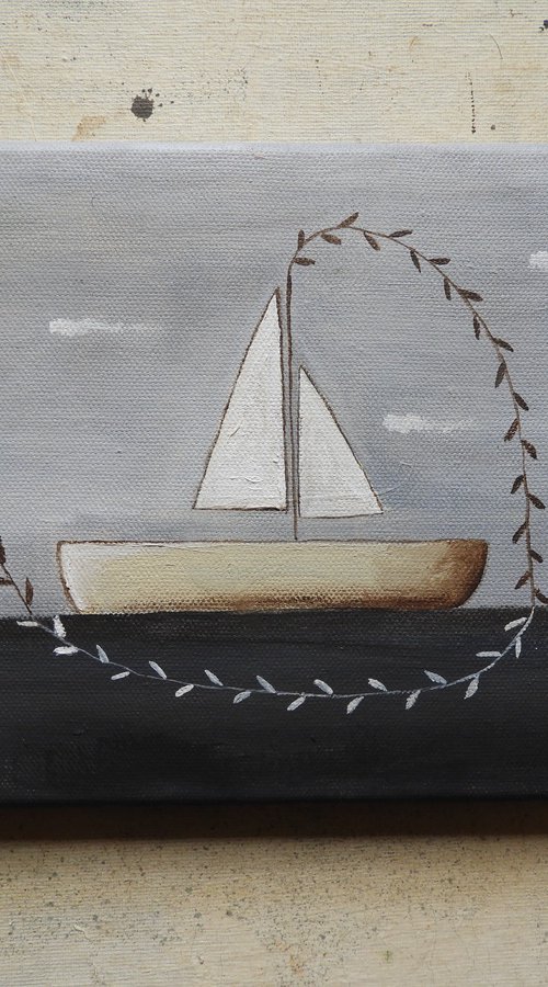 Sailing (small) by Silvia Beneforti