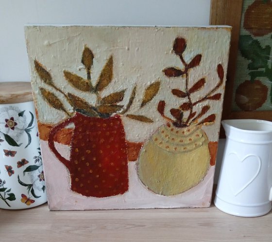 Red Spotty Jug