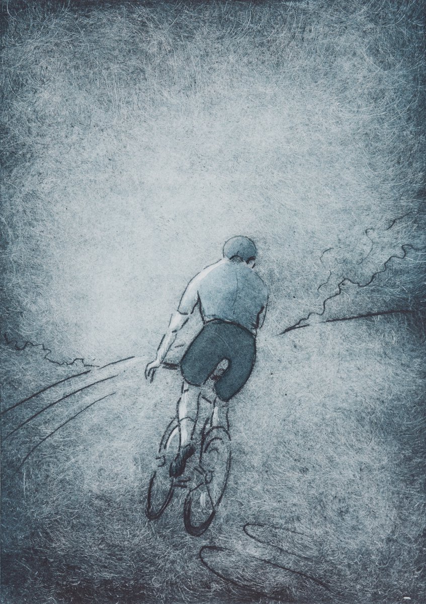 Cyclist by Rebecca Denton