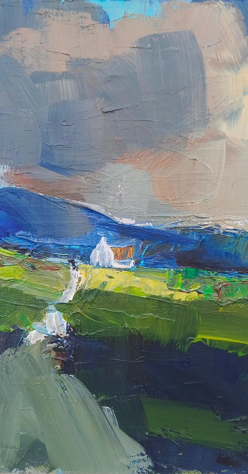 Clouds and landscape #2 by mahonart75