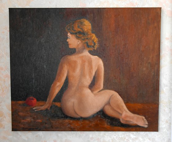 The Girl With The Apple