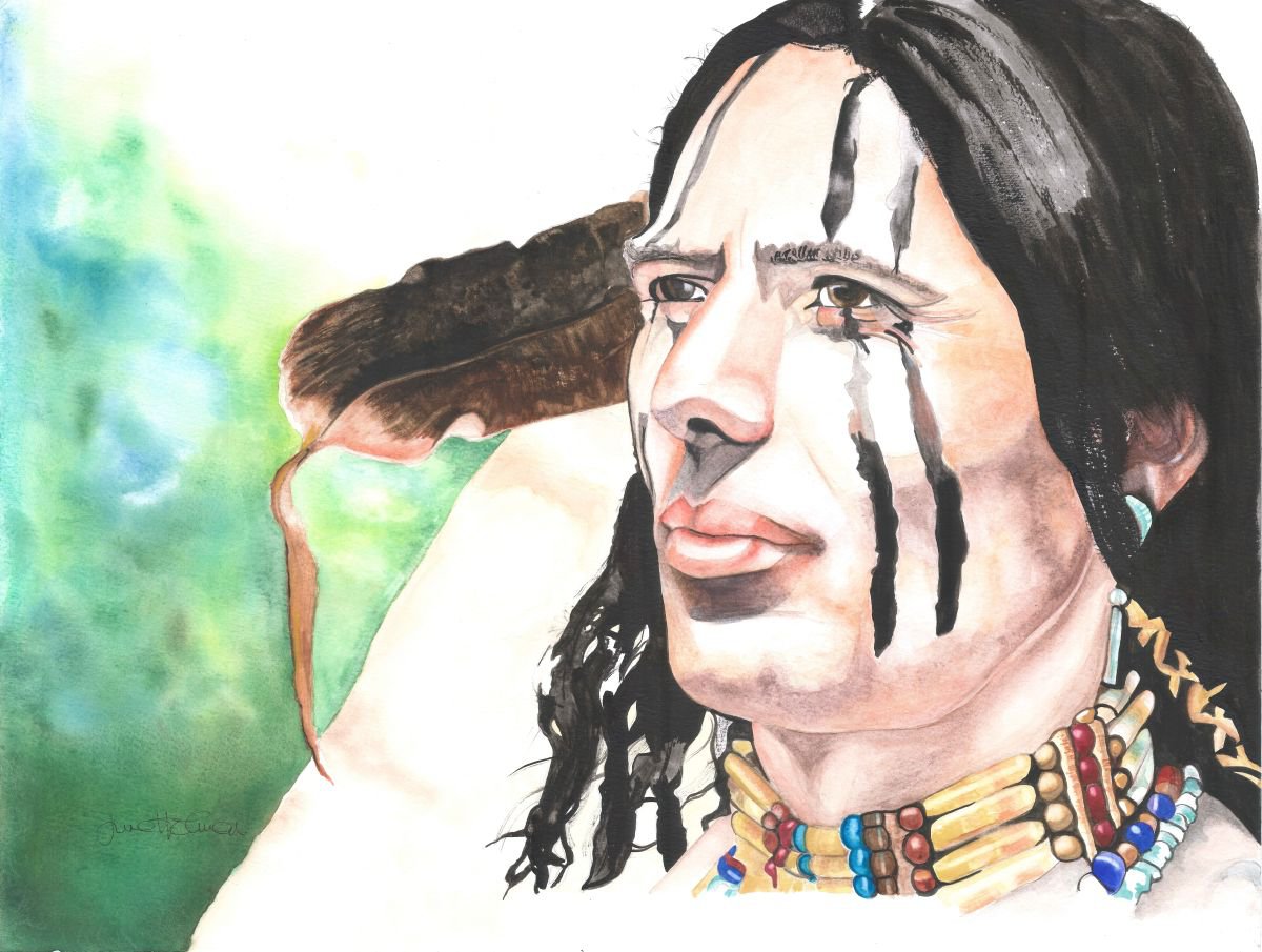 Pride, Native American. by June Holman