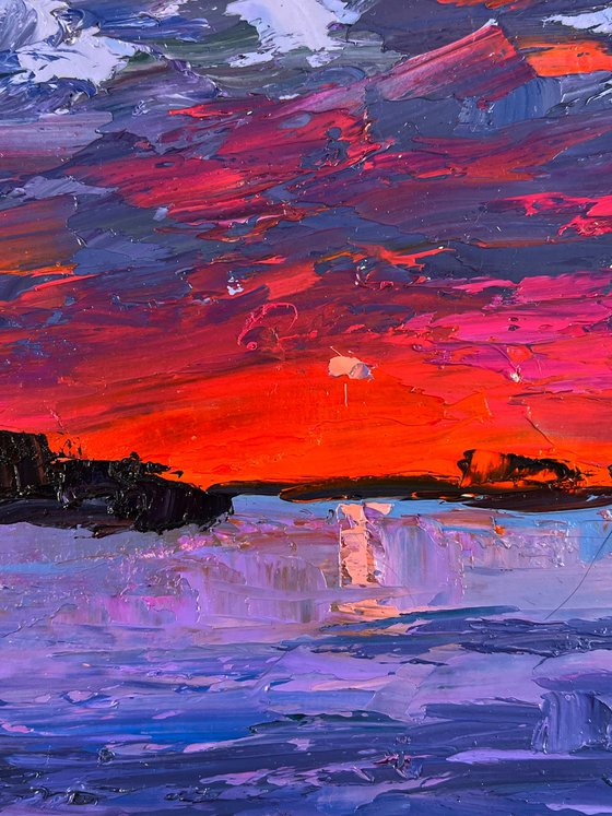 Evening Over the River