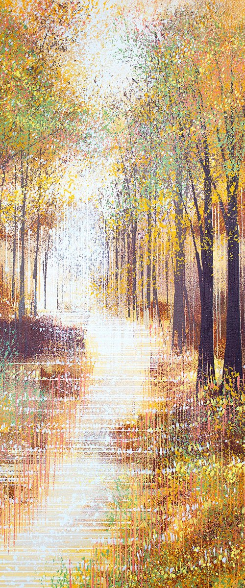 Autumn Forest Trees 3 by Marc Todd