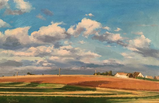 A Fine Day Out - France Countryside Landscape
