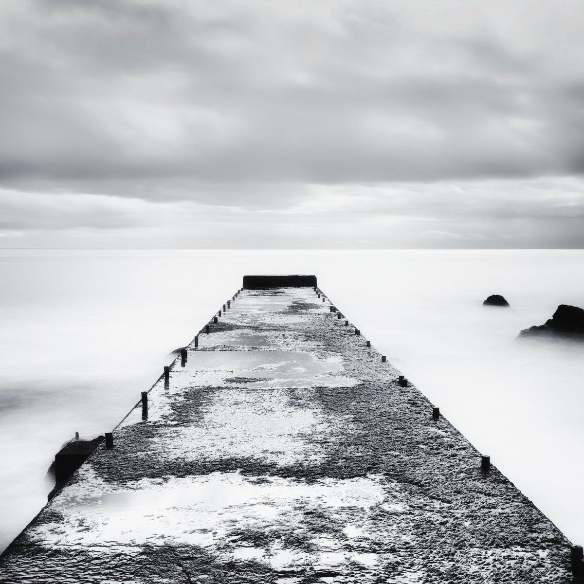 Ocean pier by Karim Carella