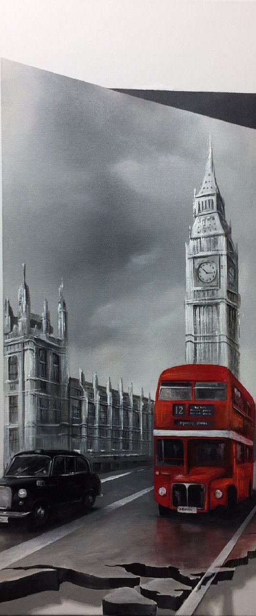 London. (Nevertheless gradau) by Eka Peradze