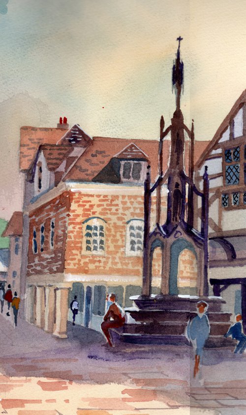 Winchester, The Buttermarket. by Peter Day