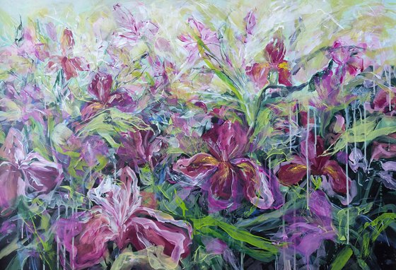 Whispers of Flowers. Floral landscape