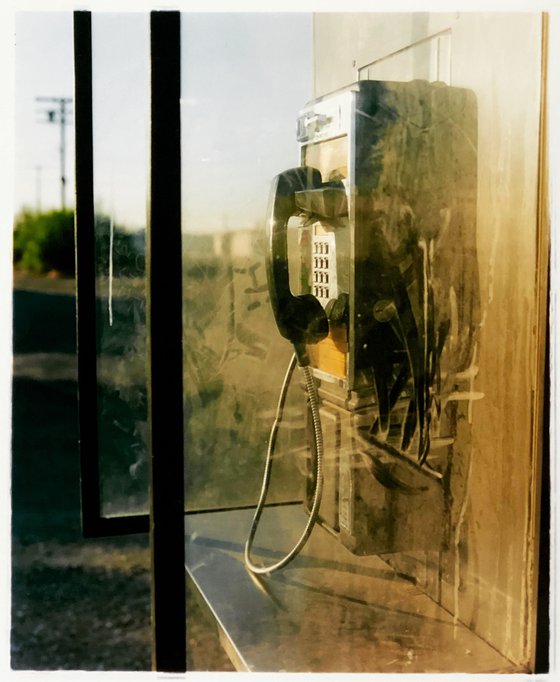 Call Box, Salton City, California - Print Only