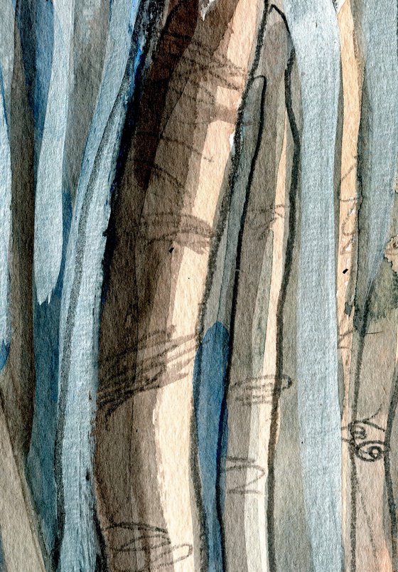 WINTER BIRCHES