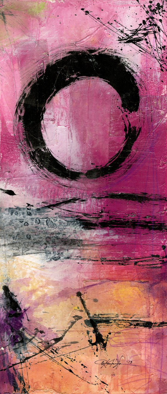 Enso No. mm27 - Abstract Zen art by Kathy Morton Stanion