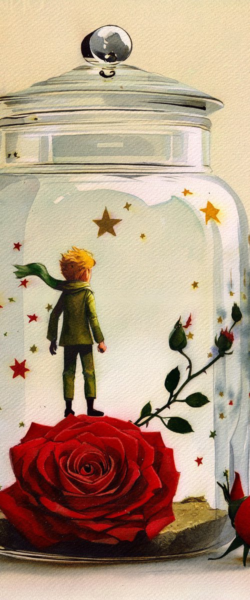 The Little Prince and The Rose by REME Jr.