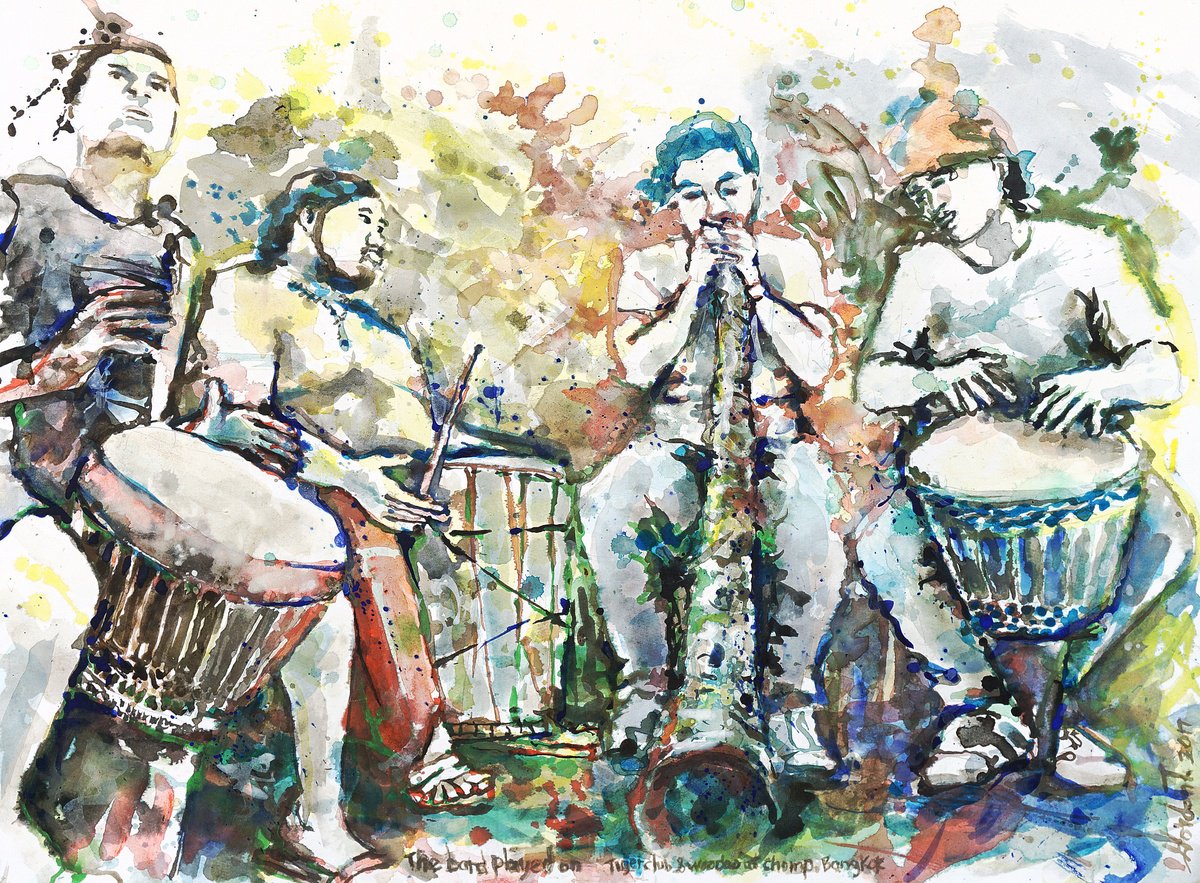 The Band Played On By Gordon T., 30 X 22, Artwork For Sale On Artfinder
