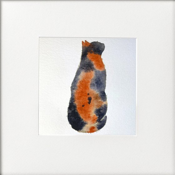 Tortoiseshell Cat Framed