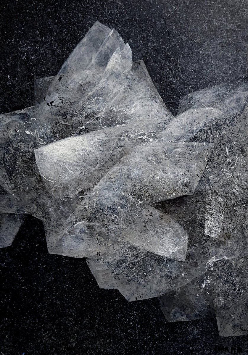 Abstract Acrylic Painting By Juan Pita, 9 X 12", Geo (S4), Original Artwork